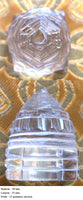 Shri Yantra en cristal de roche (quartz). La Magie du Bouddha.