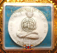 Grande tablette votive du Très Vénérable LP Toh du Wat Rakhang. La Magie du Bouddha.