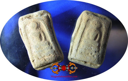 Tablettes votives Thaï ancienne du Bouddha Phra Somdej. La Magie du Bouddha.