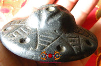 Grand talisman Thogchag Sino-Tibétain Vimana en pierre magnétique. La Magie du Bouddha.