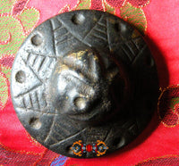 Grand talisman Thogchag Sino-Tibétain Vimana en pierre magnétique. La Magie du Bouddha.