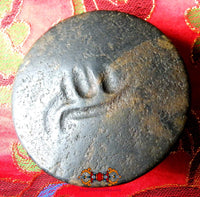 Grand talisman Thogchag Sino-Tibétain Vimana en pierre magnétique. La Magie du Bouddha.