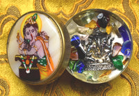 Vase de fortune hindouiste de Ganesh (années 80) La Magie du Bouddha.