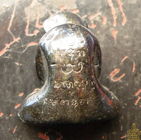 Grande amulette Phra Pidta en alliage Mekkapat bleu – Protection ésotérique par un Ajarn de la lignée de LP Nah La Magie du Bouddha.