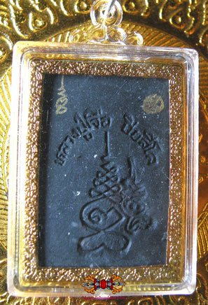 Rare amulette Phra Somdej à sept niveaux - Très Vénérable LP Djua Piyasilo. La Magie du Bouddha.