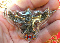 Grande amulette Phaya Kruth (Garouda) - Wat Rai Khing. La Magie du Bouddha.