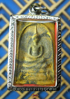 Rares amulettes anciennes Phra Somdej Lai Seuar Luang - Très Vénérable LP Mum. La Magie du Bouddha.