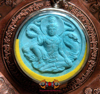 Petites amulettes Thaï colorées de Jatukham Rammathep et Phra Pikanet. La Magie du Bouddha.