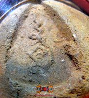 Grande amulette de Phra Pikanet (Ganesh) en terre cuite. La Magie du Bouddha.