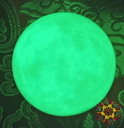 Boules de pierre sacrée Chinoise fluorescente Ye Ming Zhu - Vertes ou bleues. La Magie du Bouddha.
