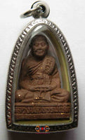 Amulette Thai Roop Lor du Vénérable Luang Phor Thammasot - Très Vénérable LP Pae. La Magie du Bouddha.