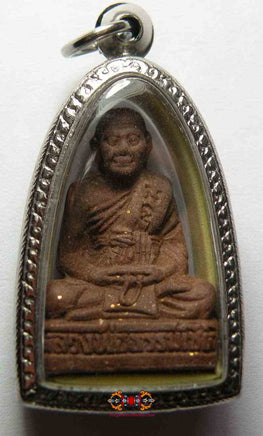 Amulette Thai Roop Lor du Vénérable Luang Phor Thammasot - Très Vénérable LP Pae. La Magie du Bouddha.
