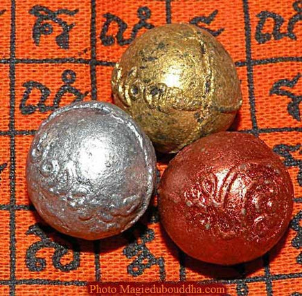 Billes de consécration Bouddhiste - Wat Bhoman Khunaram. La Magie du Bouddha.