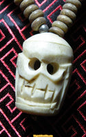 Collier crâne Tibétain "Citipati" en os de yack. vendor-unknown