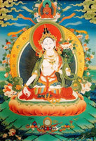 Amulettes Tsa Tsa en mendroup - Gourou Rinpoché, Bouddha, Bouddha de médecine et Tara blanche. La Magie du Bouddha.