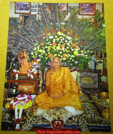 Grande amulette Roop Lor du Très Vénérable LP Thong Gleung. magiedubouddha