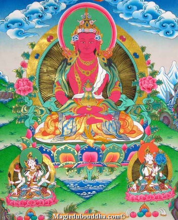 Tshe-yi Rilbu - pilules précieuses Tibétaines / vase de longévité (Bouthan). La Magie du Bouddha.