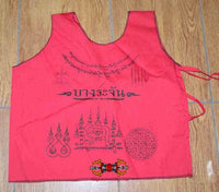 Chemise magique Thai de protection Seuar Yant "Bang Rajan" - Très Vénérable LP Thammachote. La Magie du Bouddha.
