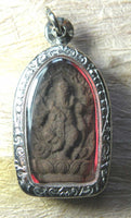 Amulette Thai Phra Pikanet (Ganesh) - Lek Nam Pee + verre alchimique. magiedubouddha