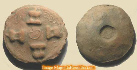 Plaque de consécration aux 4 Bouddha - Vénérable Phrakru Kanchana Boonya. La Magie du Bouddha.