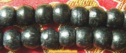 Chapelets Bouddhistes Mala Tibétain en bois - couleurs variées. La Magie du Bouddha.