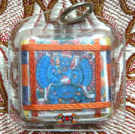 Amulette Yantra de Yamantaka (Vajrabhairava). La Magie du Bouddha.