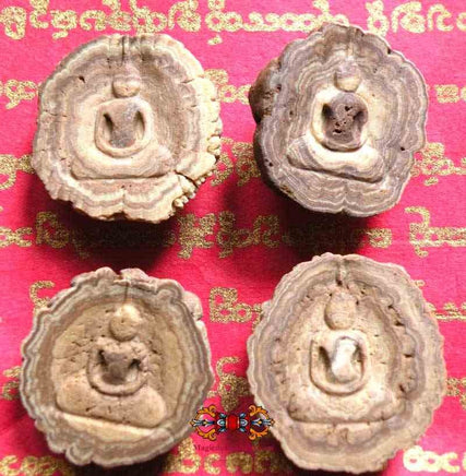 Bouddha sculpté en pierre-relique Phra Siwali magiedubouddha