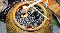 Bougies sacrées Tian Nam Mön - Très Vénérable LP Kambo du Wat Kut Chompoo. La Magie du Bouddha.