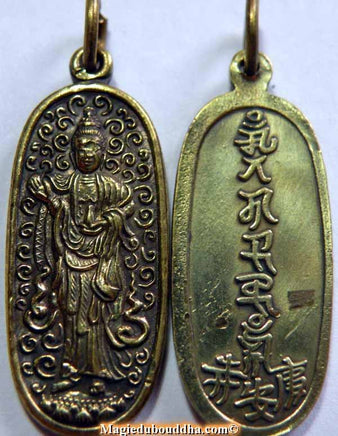 Médaille Chinoise de Guan Yin - Vénérable Phra Kitti Chalerm. magiedubouddha.com