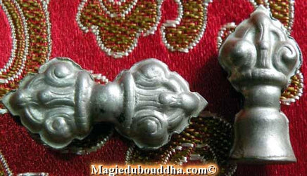 Perles de compteurs de mala : Cloche et dorje vendor-unknown