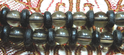 Chapelet votif Look Phrakham Phra Rahu - En coquille de noix de coco sacrée Gala Dta Diao. La Magie du Bouddha.