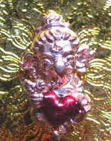 Belle petite amulette d'amour de bébé Ganesh Phra Pikanet Noi - Vénérable Kruba Chaiya Pathapi. La Magie du Bouddha.