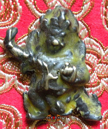 Amulette Tibétaine ancienne Thogchag de Vajrapani. La Magie du Bouddha.