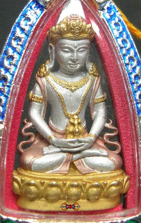 Amulette précieuse du Bouddha Amitayus (Bouddha de longue vie) - Temple du Très Vénérable LP Pae. La Magie du Bouddha.
