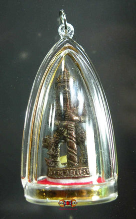 Amulette Thai du gardien Tao Wessuwan - Très Vénérable LP Moon. La Magie du Bouddha.