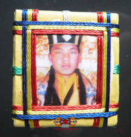Amulette Yantra de Mahakala noir par Sa Sainteté le Karmapa. La Magie du Bouddha.