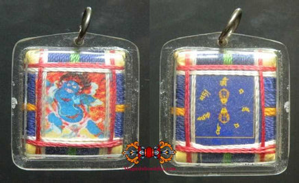 Amulette Yantra de Vajrapani - Protection + aide à vaincre les pensées négatives. La Magie du Bouddha.