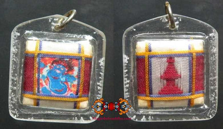 Amulette Yantra de Vajrapani - Protection + aide à vaincre les pensées négatives. La Magie du Bouddha.
