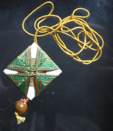 Amulette Tibétaine Sungkhor de Chenrezi Avalokiteshvara magiedubouddha