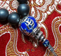 Chapelet Bouddhiste Tibétain en pyrite - Pour la pratique de Chana Dorje (Vajrapani). magiedubouddha.com