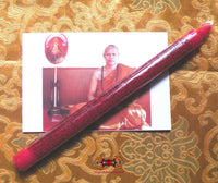 Bougie bénie pour la chance/ les voeux / la confiance en soi - Vénérable Phra Ajarn Sakorn. La Magie du Bouddha.