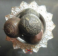 Boule de consécration Look Nimit Phra Rahu - Wat Sri Sathong. La Magie du Bouddha.
