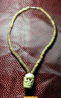 Collier crâne Tibétain "Citipati" en os de yack. vendor-unknown