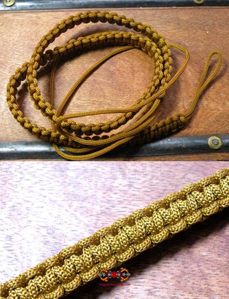 Ceintures Thai pour amulettes - couleurs rouge et safran. magiedubouddha.com