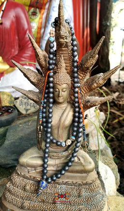 Chapelet Bouddhiste Tibétain en pyrite - Pour la pratique de Chana Dorje (Vajrapani). magiedubouddha.com