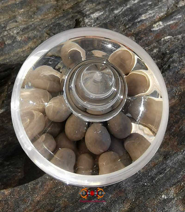 Pilules sacrées Tibétaines de nectar Rilbu bénies par Sa Sainteté le Dalai Lama. magiedubouddha