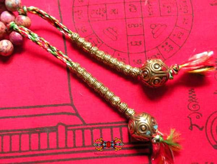 Chapelet Bouddhiste Tibétain en pierre rose - Pour la pratique de Tara. La Magie du Bouddha.