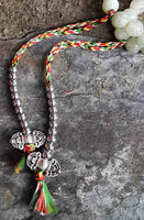 Chapelet Tibétain mala en jade. La Magie du Bouddha.