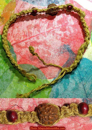 Bracelet bénit Rudraksha - Mahashivaratri. La Magie du Bouddha.