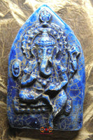 Tablettes votives en céramique colorée de Ganesh. La Magie du Bouddha.
